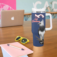 Panama 2026 Football Custom Tumbler With Handle Los Canaleros Harpy Eagle