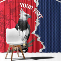Panama 2026 Football Custom Window Curtain Los Canaleros Harpy Eagle