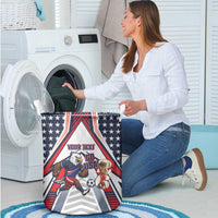 USA 2026 Soccer Custom Laundry Basket United States Eagle Go Champions
