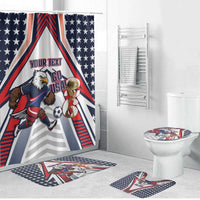 USA 2026 Soccer Custom Bathroom Set United States Eagle Go Champions