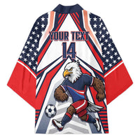 USA 2026 Soccer Custom Kimono United States Eagle Go Champions