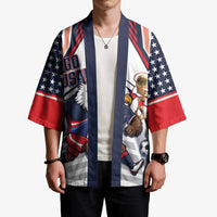 USA 2026 Soccer Custom Kimono United States Eagle Go Champions