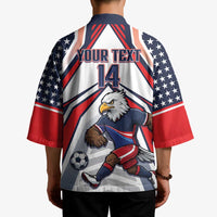 USA 2026 Soccer Custom Kimono United States Eagle Go Champions