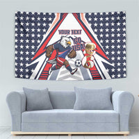USA 2026 Soccer Custom Tapestry United States Eagle Go Champions