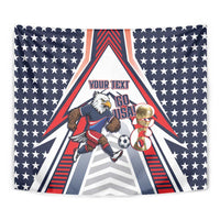 USA 2026 Soccer Custom Tapestry United States Eagle Go Champions