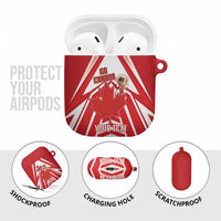 Canada 2026 Soccer Custom AirPods Case Les Rouges Go Champions