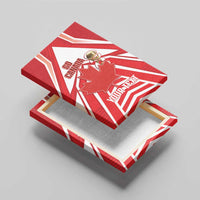 Canada 2026 Soccer Custom Canvas Wall Art Les Rouges Go Champions