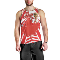 Canada 2026 Soccer Custom Men Tank Top Les Rouges Go Champions