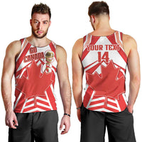 Canada 2026 Soccer Custom Men Tank Top Les Rouges Go Champions