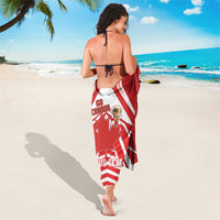 Canada 2026 Soccer Custom Sarong Les Rouges Go Champions
