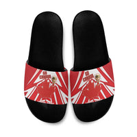 Canada 2026 Soccer Custom Slide Sandals Les Rouges Go Champions