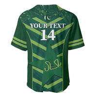 Custom Pakistan Cricket Baseball Jersey 2024 World Cup Go Shaheens - Wonder Print Shop