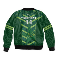 Custom Pakistan Cricket Bomber Jacket 2024 World Cup Go Shaheens - Wonder Print Shop