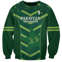 Custom Pakistan Cricket Sweatshirt 2024 World Cup Go Shaheens - Wonder Print Shop