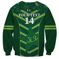 Custom Pakistan Cricket Sweatshirt 2024 World Cup Go Shaheens - Wonder Print Shop
