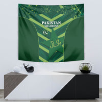 Pakistan Cricket Tapestry 2024 World Cup Go Shaheens - Wonder Print Shop