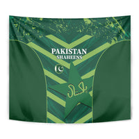 Pakistan Cricket Tapestry 2024 World Cup Go Shaheens - Wonder Print Shop