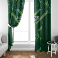 Pakistan Cricket Window Curtain 2024 World Cup Go Shaheens - Wonder Print Shop