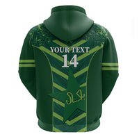 Custom Pakistan Cricket Zip Hoodie 2024 World Cup Go Shaheens - Wonder Print Shop