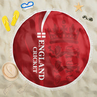 England Cricket Beach Blanket 2024 World Cup Go Champions - Wonder Print Shop