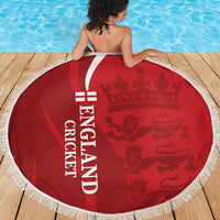England Cricket Beach Blanket 2024 World Cup Go Champions - Wonder Print Shop