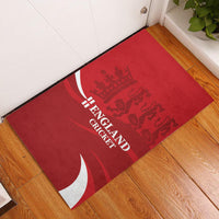England Cricket Rubber Doormat 2024 World Cup Go Champions - Wonder Print Shop