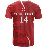 Custom England Cricket T Shirt 2024 World Cup Go Champions - Wonder Print Shop