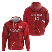 Custom England Cricket Zip Hoodie 2024 World Cup Go Champions - Wonder Print Shop