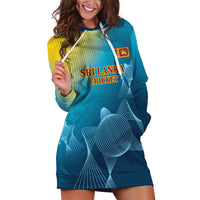 Custom Sri Lanka Cricket Hoodie Dress 2024 World Cup Go The Lions - Wonder Print Shop