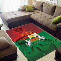 Burkina Faso Independence Day Area Rug National Heroes Monument Proud