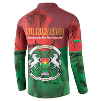 Burkina Faso Independence Day Button Sweatshirt National Heroes Monument Proud