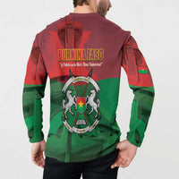 Burkina Faso Independence Day Button Sweatshirt National Heroes Monument Proud