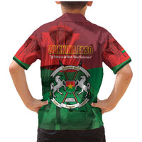 Burkina Faso Independence Day Family Matching Mermaid Dress and Hawaiian Shirt National Heroes Monument Proud