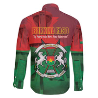 Burkina Faso Independence Day Family Matching Off The Shoulder Long Sleeve Dress and Hawaiian Shirt National Heroes Monument Proud