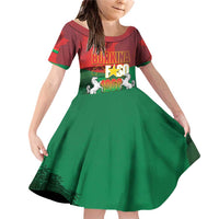 Burkina Faso Independence Day Family Matching Off Shoulder Short Dress and Hawaiian Shirt National Heroes Monument Proud