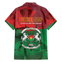 Burkina Faso Independence Day Family Matching Off Shoulder Short Dress and Hawaiian Shirt National Heroes Monument Proud