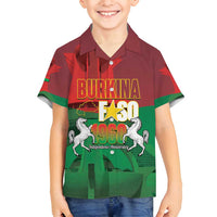 Burkina Faso Independence Day Family Matching Summer Maxi Dress and Hawaiian Shirt National Heroes Monument Proud