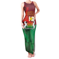 Burkina Faso Independence Day Family Matching Tank Maxi Dress and Hawaiian Shirt National Heroes Monument Proud