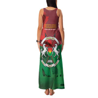 Burkina Faso Independence Day Family Matching Tank Maxi Dress and Hawaiian Shirt National Heroes Monument Proud