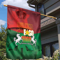 Burkina Faso Independence Day Garden Flag National Heroes Monument Proud