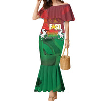 Burkina Faso Independence Day Mermaid Dress National Heroes Monument Proud