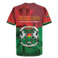 Burkina Faso Independence Day Rugby Jersey National Heroes Monument Proud