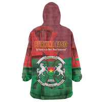 Burkina Faso Independence Day Wearable Blanket Hoodie National Heroes Monument Proud