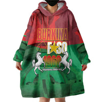 Burkina Faso Independence Day Wearable Blanket Hoodie National Heroes Monument Proud