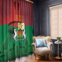 Burkina Faso Independence Day Window Curtain National Heroes Monument Proud