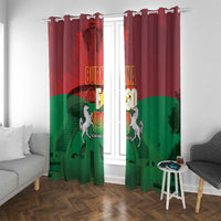 Burkina Faso Independence Day Window Curtain National Heroes Monument Proud