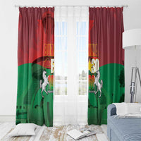 Burkina Faso Independence Day Window Curtain National Heroes Monument Proud