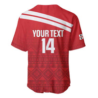 Custom Sardinia Football Baseball Jersey Forza Sa Natzionale Sardegna Pattern