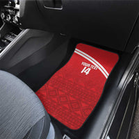 Custom Sardinia Football Car Mats Forza Sa Natzionale Sardegna Pattern