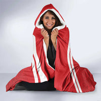 Custom Sardinia Football Hooded Blanket Forza Sa Natzionale Sardegna Pattern